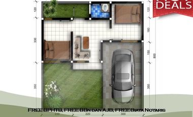 Rumah Dijual di Malang Tipe 25/107 Free Semua Biaya2