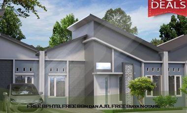 Rumah Dijual di Malang Tipe 25/107 Free Semua Biaya2