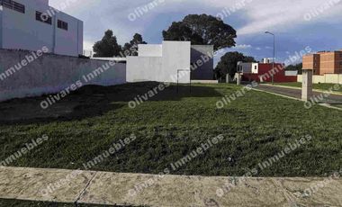 TERRENO EN VENTA  EN FRACCIONAMIENTO CAPULIN EN ESQUINA EN HUEJOTZINGO PUEBLA