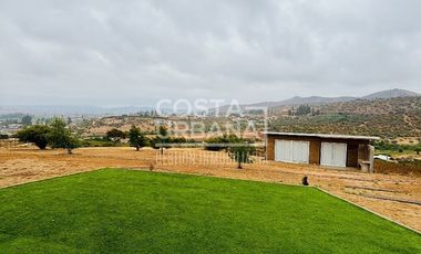 Parcela con hermosa vista, Los Laureles, Limache