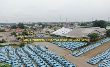 Disewakan Gudang dan Tanah 7.800 m2 di Narogong Bekasi Jabar