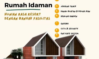 Rumah rasa Villa di Kawasan Wisata, bonus Minipool & Smarthome