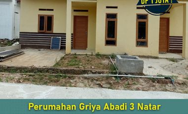 rumah 2 kamar bangunan siap huni FREE 1 angsuran