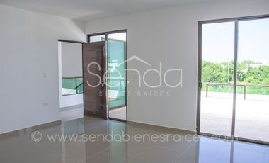 Casa en venta de 4 habitaciones con piscina grande en San Diego Cutz Conkal