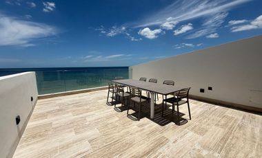 Venta, Villa frente al mar en Telchac Puerto Yucatán 3 recámaras