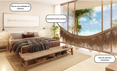 Venta, Villa frente al mar en Telchac Puerto Yucatán 3 recámaras