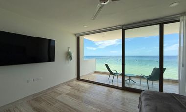 Venta, Villa frente al mar en Telchac Puerto Yucatán 3 recámaras