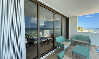 Venta, Villa frente al mar en Telchac Puerto Yucatán 3 recámaras