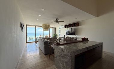 Venta, Villa frente al mar en Telchac Puerto Yucatán 3 recámaras