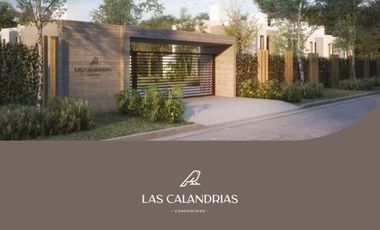 Venta casa en condominios Las Calandrías con dos dormitorios, jardín y amenities. Funes, Rosario