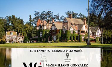 Lote en venta Estancia Villa Maria