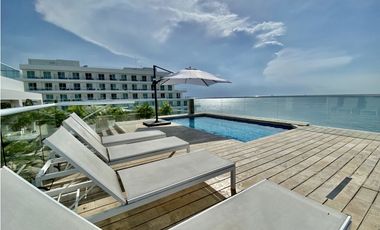 VENTA APARTAMENTO CON PISCINA PRIVADA PLAYA DORMIDA SANTA MARTA