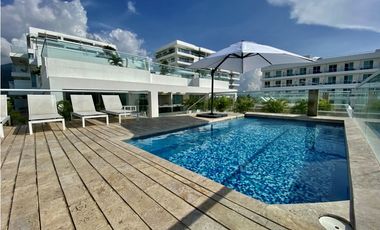 VENTA APARTAMENTO CON PISCINA PRIVADA PLAYA DORMIDA SANTA MARTA