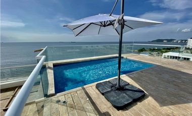 VENTA APARTAMENTO CON PISCINA PRIVADA PLAYA DORMIDA SANTA MARTA