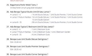 Apartemen The MAJ Residences Cibubur Murah