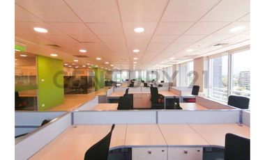 ARRIENDO OFICINA VITACURA-AMPLIA PLANTA CON VISTAS
