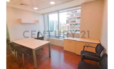 ARRIENDO OFICINA VITACURA-AMPLIA PLANTA CON VISTAS