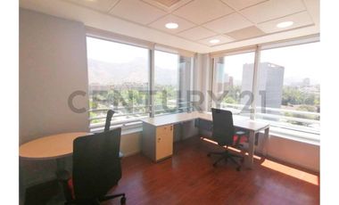 ARRIENDO OFICINA VITACURA-AMPLIA PLANTA CON VISTAS