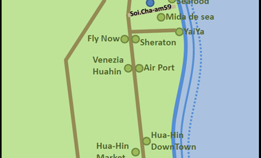 Land for sale in Cha-Am, Phetchaburi