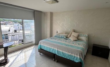 apartamento en arriendo en vía al tennis. Cod A3384