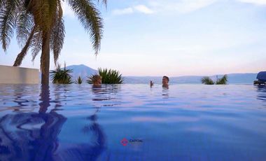 Casa de Lujo con Alberca en CHAPALA Raquet Club San Juan Cosalá
