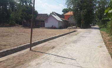 12 Unit Tanah Kavling di Prambanan Harga Murah
