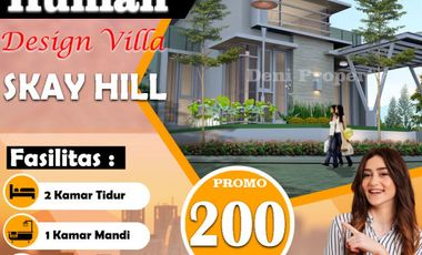 Rumah murah minimalis di Skay Hill Bocek Karangploso