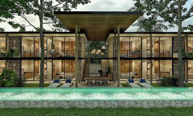 Villa 2 hab, piscina y roof garden privados, Tulum