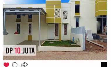 rumah cluster di deket terminal rajabasa siap huni