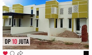 rumah cluster di deket terminal rajabasa siap huni