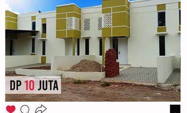 rumah cluster di deket terminal rajabasa siap huni