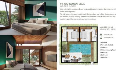 VILLA DEKAT PANTAI BATU BOLONG CANGGU HARGA MIRING