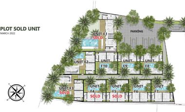 VILLA DEKAT PANTAI BATU BOLONG CANGGU HARGA MIRING