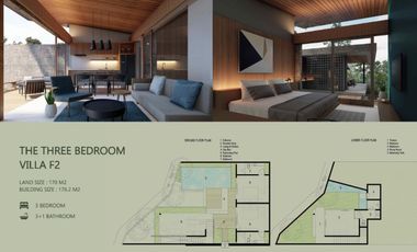 VILLA DEKAT PANTAI BATU BOLONG CANGGU HARGA MIRING