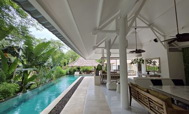 Leasehold - Peaceful Riverfront Sanctuary Surrounded by Lush Tropical Jungle in Cepaka, Bali