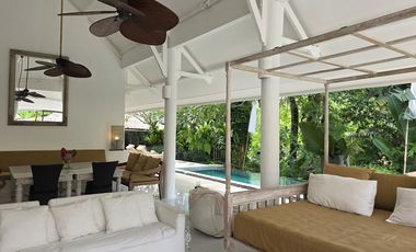 Leasehold - Peaceful Riverfront Sanctuary Surrounded by Lush Tropical Jungle in Cepaka, Bali