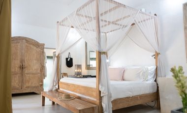 Leasehold - Peaceful Riverfront Sanctuary Surrounded by Lush Tropical Jungle in Cepaka, Bali