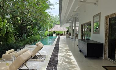 Leasehold - Peaceful Riverfront Sanctuary Surrounded by Lush Tropical Jungle in Cepaka, Bali