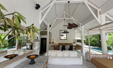 Leasehold - Peaceful Riverfront Sanctuary Surrounded by Lush Tropical Jungle in Cepaka, Bali