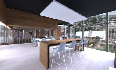 Oficina en Edificio moderno certificación LEED 125 m2, rodeado de áreas verdes
