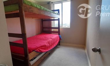 Excelente Depto Amoblado de 3 dorm., 2 baños en Algarrobo