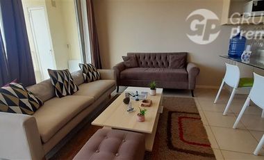 Excelente Depto Amoblado de 3 dorm., 2 baños en Algarrobo
