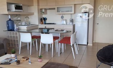 Excelente Depto Amoblado de 3 dorm., 2 baños en Algarrobo