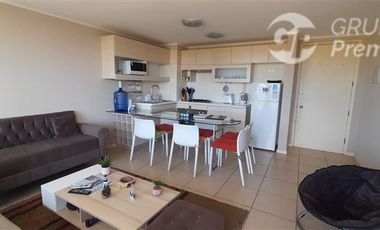 Excelente Depto Amoblado de 3 dorm., 2 baños en Algarrobo