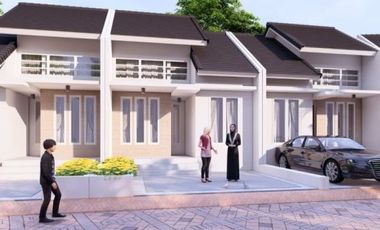Rumah Baru Rp 399 Juta, 1 Lnt, di Tajurhalang, Bogor. LT 78