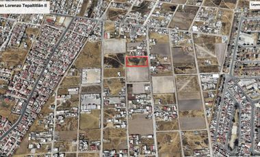 Terreno en venta San Lorenzo Tepaltitlan, Toluca