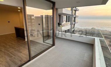 En arriendo hermoso  departamento vista al mar sector norte
