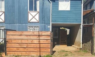 Casa CASI NUEVA vendo en Carahue. 3d. 1b. 1e. Accesibilidad.