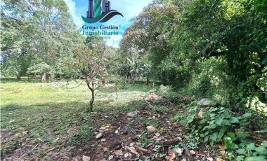 VENDO TERRENO DE 3787m2 VIA PRINCIPAL