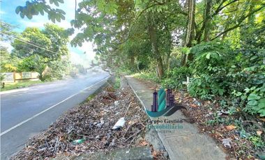 VENDO TERRENO DE 3787m2 VIA PRINCIPAL